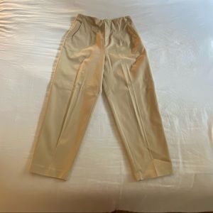 Zara high waisted khaki pants